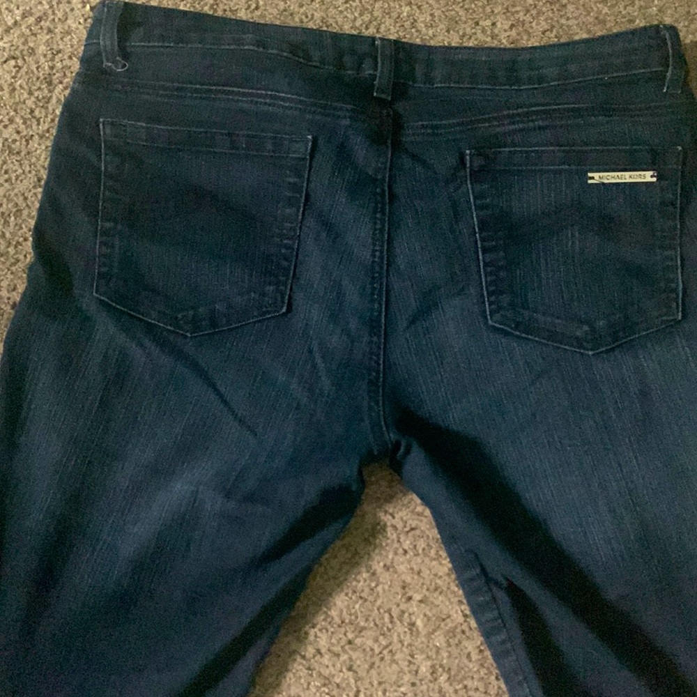 Michael Kors Denim Jeans Women's Boot Cut Dark